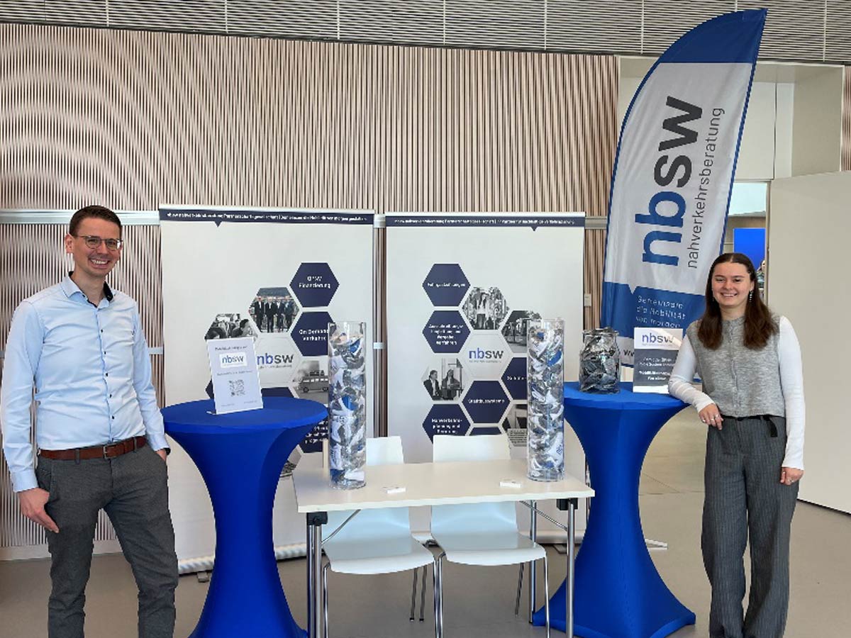 nbsw nahverkehrsberatung auf der meetbusiness Kontaktmesse 2025 in Heilbronn