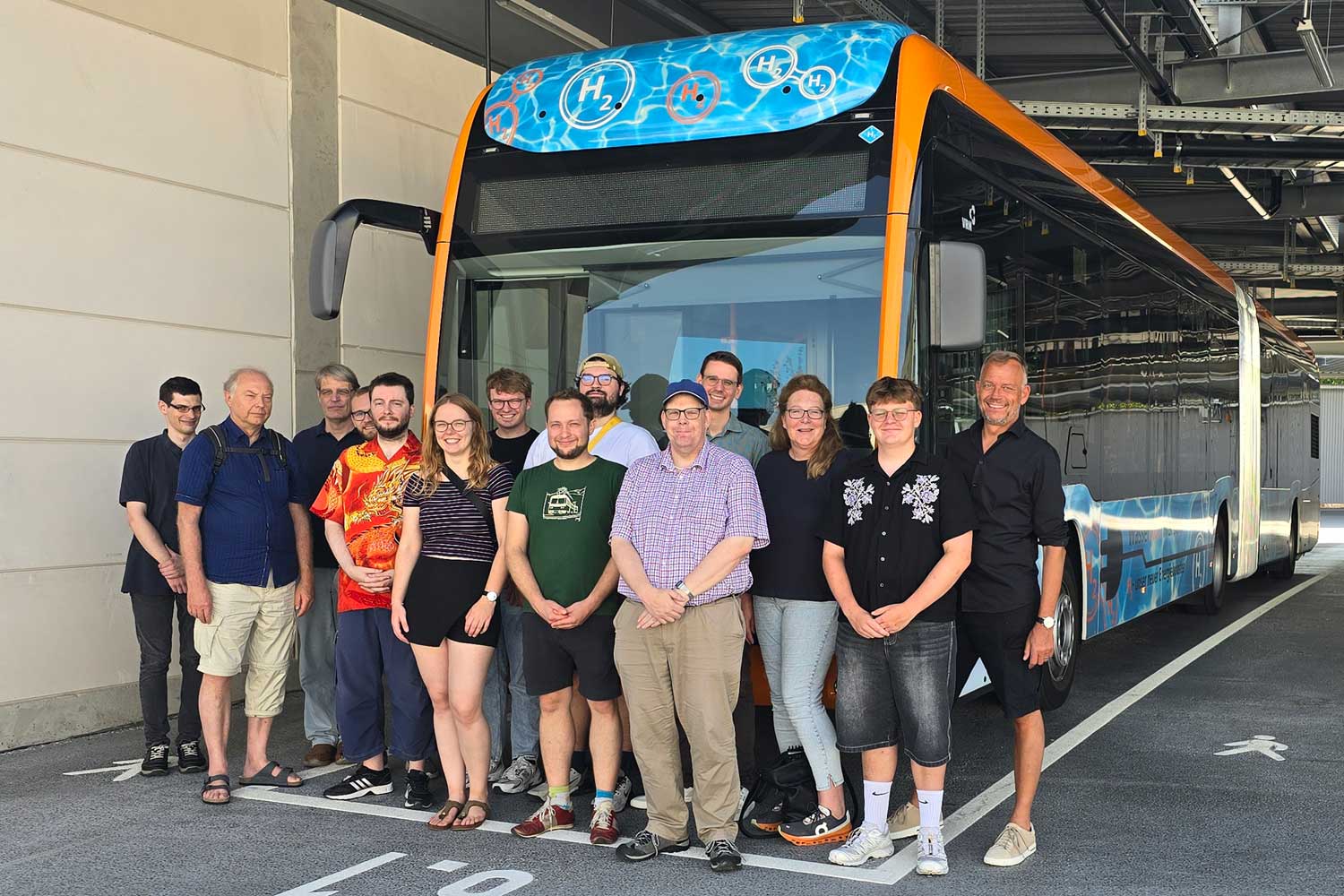 Wasserstoff im ÖPNV - nbsw nahverkehrsberatung bei rnv in Heidelberg Wieblingen - Bildergalerie